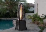 2270mmH silver stainless steel outside bullet gas patio heater