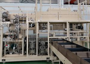 Quality High Reliability Baby Diaper Packaging Machine 30-35 with bag/min Speed wholesale