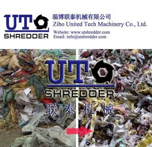 Quality high efficency double shaft shredder - plastic jumbo bag shredder, plastic bag, package bag shredder / crusher wholesale