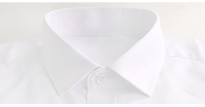 65% Polyester Custom Business Shirts Custom Enterprise Shirts Full Sleeve Length For Man