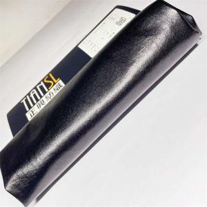 Quality Waterproof Plain Polyurethane Black PU Fabric For Jeans Packaging wholesale
