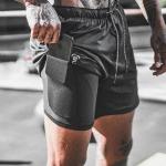 Mens Boxer Sweat Cotton Running Basketball Board Pants Jogger Gym Shorts