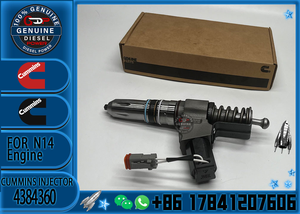 Genuine Diesel engine parts for Cummins KTA19 KTA38 KTA50 Injector 3406604 4384360