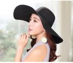 AK17519 Wide brim sunny beach paper straw hats with letter in stock , promotion
