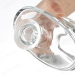 Healthy Lead-free Glass Bottle for Hot Stamping Gold Alcohol Bottle