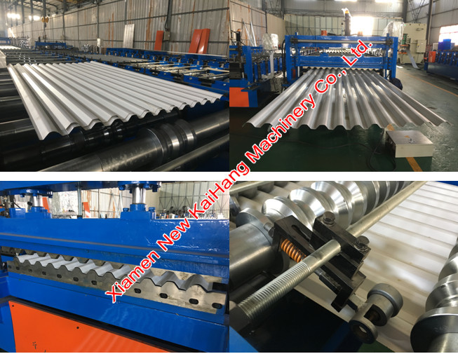 Spandeck Roof Forming Machine, Malaysia/ Indonesia popular size, high precision cut to length control