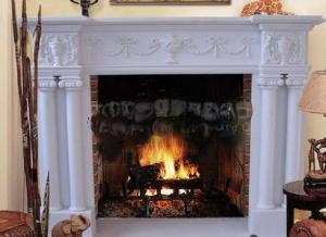 Quality marble mantel fireplace for home wholesale