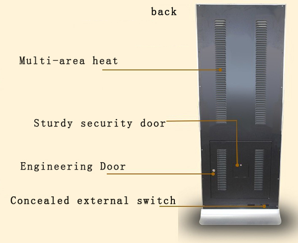 47” floor standing advertising player 3G/WIFI/Lan, Suitable Hotel/ supermarket