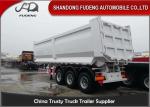 3 Axles 25 Cubic Meters Double Tires 30T Dump Semi Trailer