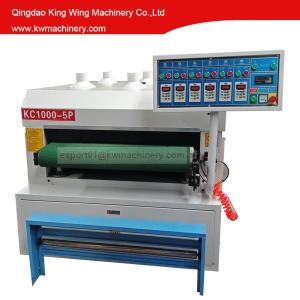 Quality Surface carbonized wood board wire brush drawing machine wholesale