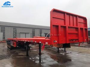 Quality 40 Tons High Strength Steel Container Semi Trailer FUWA Axle wholesale