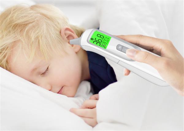1s Response Time Digital Infrared Baby Thermometer , Medical Forehead And Ear
