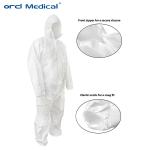 Anti Static Disposable Protective Clothing , Waterproof PPE Safety Clothing