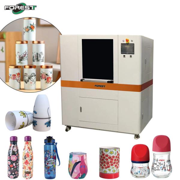 Cylinder Bottle Printing Machine 3D Printing Cylindrical Industrial Inkjet