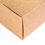 Soy Ink Color Printing Sandwich Paper Box , Eco Friendly Packaging For Food
