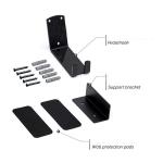 Metal Pedal Suspension Rack Detachable Design for E-Bikes MTBs City Bikes and