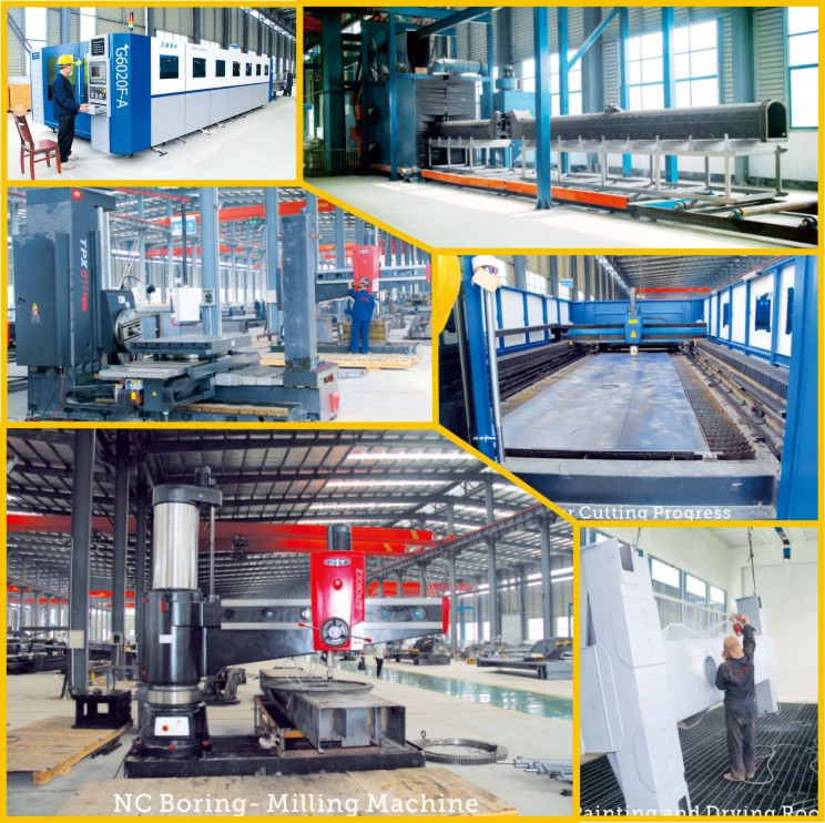 Hydraulic System Mini Hydraulic Crane for Small Boats / Marine / Ships Max. Lifting Height 5-30m Span 5-25m