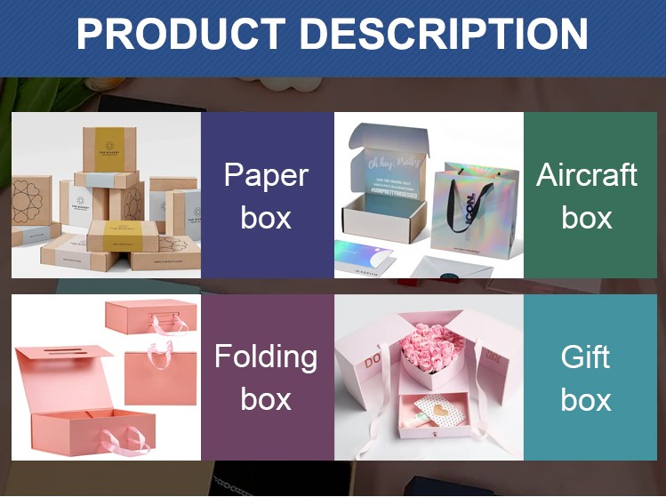 Custom Kraft Packaging Paper Box With Clear Window For Grocery Packaging And Storage
