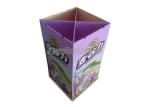 Eye Catching Candy Cardboard Dump Bins Square With Cross Dividers