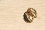 Diamonds Gold Buttons For Shirts 32L Multifunctional Round Shaped