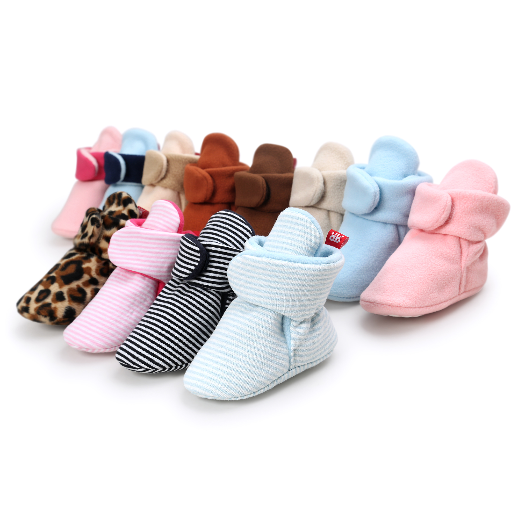 Wholesale fashion Cotton fabric socks soft bottom indoor baby girl shoes
