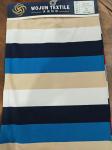 Smooth And Environmental Friendly Good Quality Striped Knit Fabric For T-Shirt