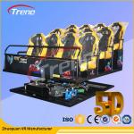 6 DOF Snow Virtual Reality 5D Cinema Equipment With Hydraulic / Electric