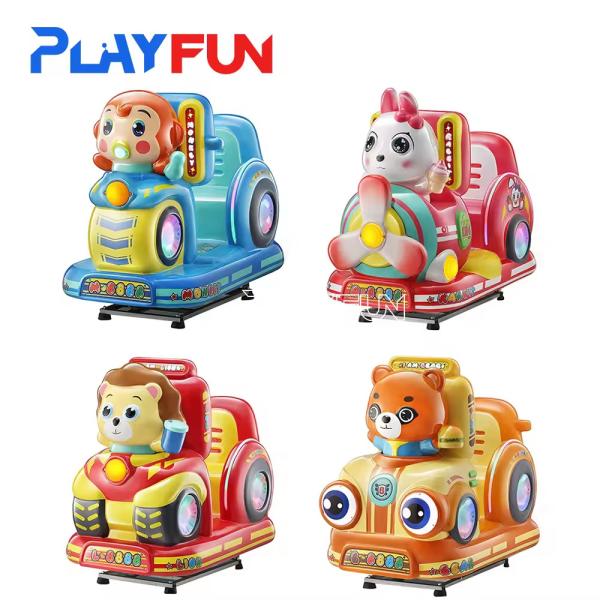 Cheap Playfun Coin Operated Kiddie Rides Amusement game machine for sale