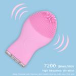 5V Facial Massager Electric Facial Cleanser Pink With FCC