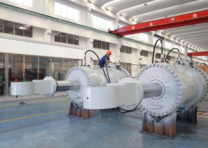 Quality 16 Meter Stoke OEM Hydraulic Servomotor For Water Wheel / Guide Vane wholesale