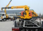 Hydraulic 12 ton Cargo Lorry-Mounted Crane With Telescopic Boom