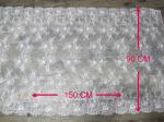 High Tenacity White Bridal Allover Lace For Wedding Dress CY-HB0457