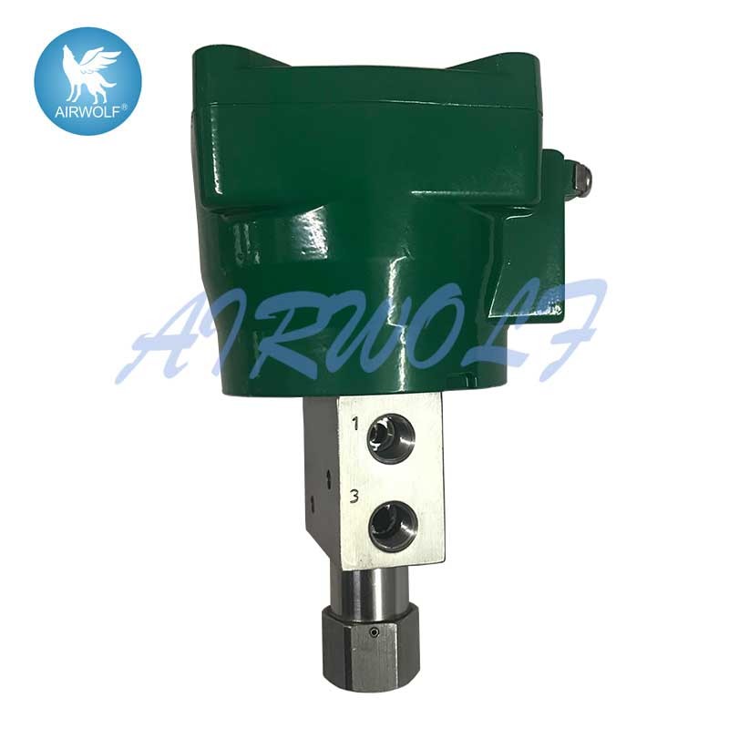 3/2 Inch Pneumatic Solenoid Valves WSNF8327 Flameproof Pneumatic Operated Valves