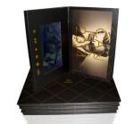 Advertising invitation paper video crafts 10inch video greeting brochure cards