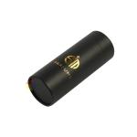 Matte Black Cylinder Tube Perfume Essential Oil Paper Packaging Box Custom Order