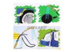 Travel Outdoor Camping Portable Shower 1.5 - 2L / Min ABS Plastic With 12V Car