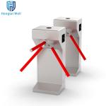 AC220V One Way Turnstile Semi Automatic Tripod Security Gates 30-35 Persons /