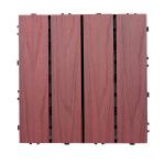 Residential hardwood Interlocking Patio Tiles Rotproof Wood Floor Tiles