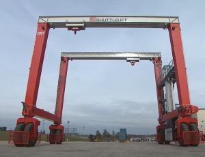 Quality Double Beam Movable Gantry Cranes Rtg Gantry Crane 15meters To 50meters Span wholesale
