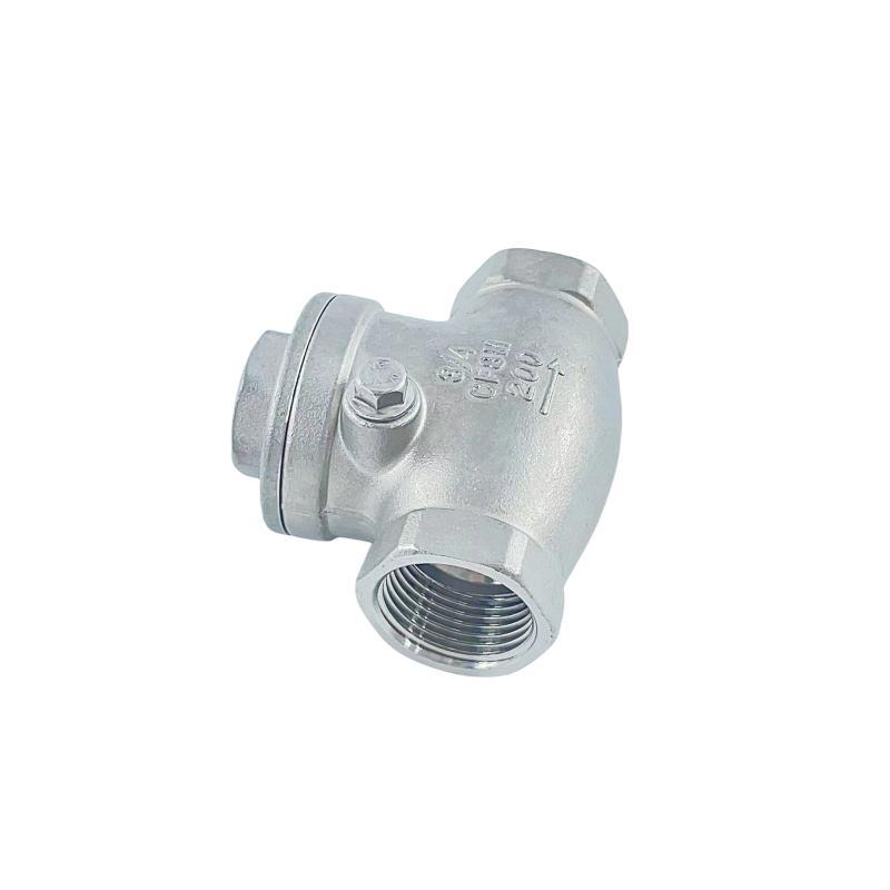 Factory Direct 304/316 Stainless Steel Swing Check Valve Anti-Backflow Valve