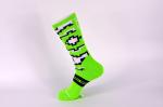 Yellow Under Armour Basketball Socks , Breathbale Thin Basketball Socks