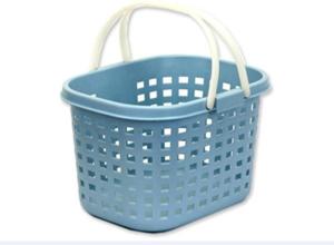 Quality Household Portable Hand Shopping Basket Storage Plastic Baskets With Handles wholesale