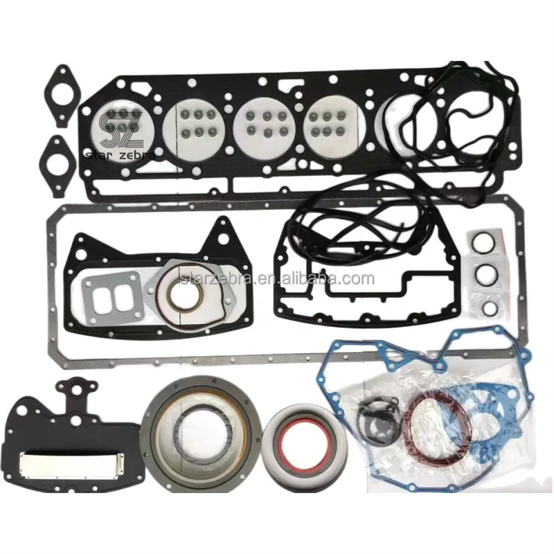 Professional and Customizable Excavator Engine Overhaul Package Four Matching Piston Steel Tile Cylinder Gasket Parts