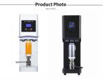 High Speed Semi Automatic Soda beer Canning Machine Bottle Sealing Machine