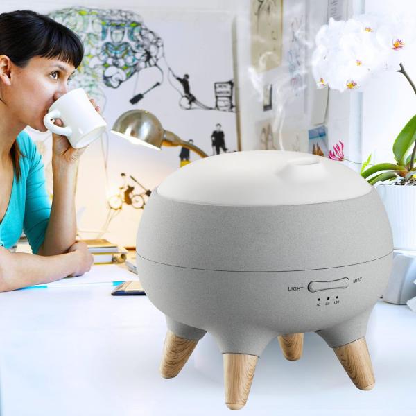 Cheap Bedroom 12W 40ml/hr Triangle Aroma Diffuser Humidifier for sale