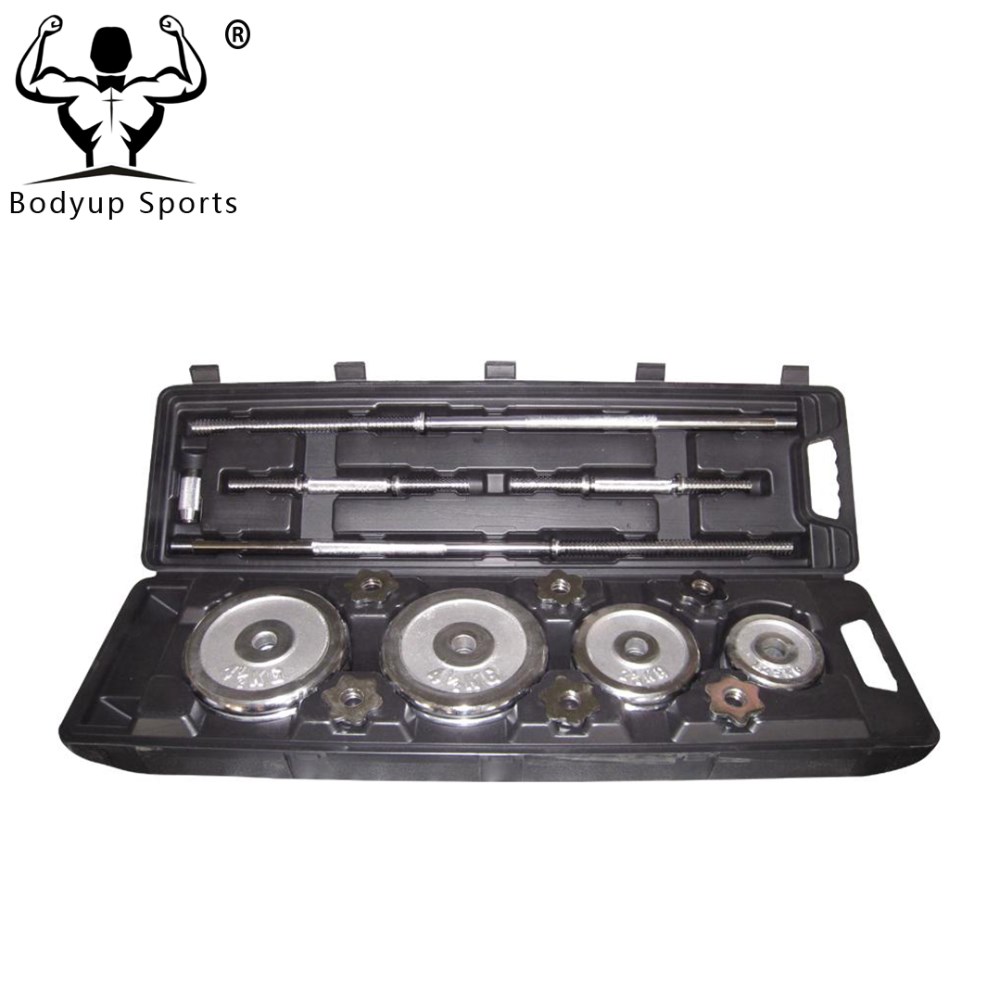 Adjustable Chrome Weight Plates , Fitness Gear Weight Plates For Dumbbell