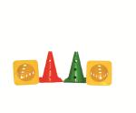 Customized Logo Availabled Tourtop Multifunction Durable Cone for Agility