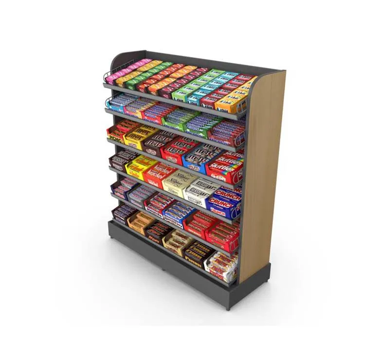 Factory Custom Store Display Rack Candy Display Commercial Candy Display Rack