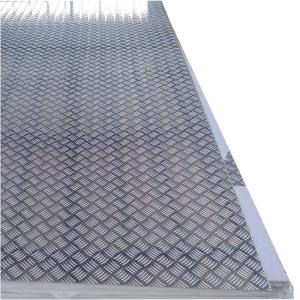 Quality 1100 1mm Embossed Aluminum Sheet Metal For Warehouse Roof wholesale