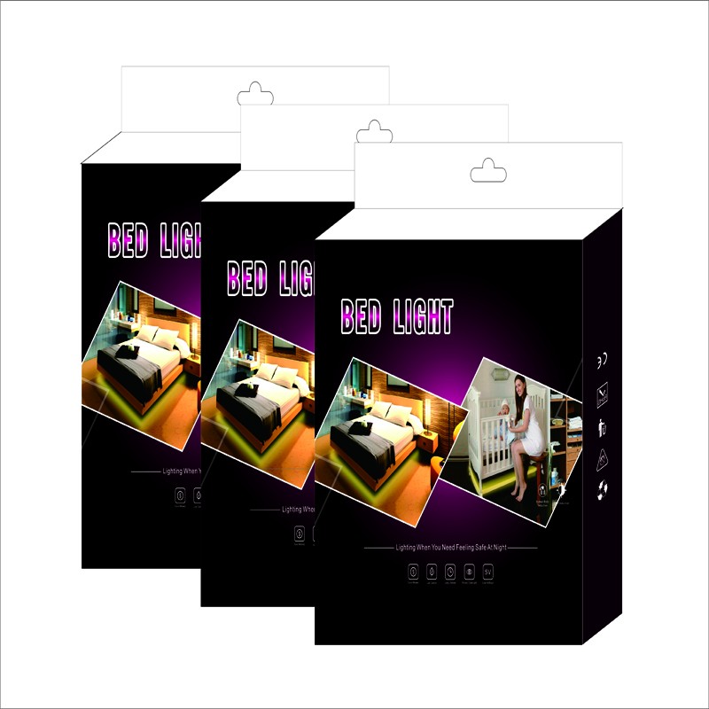 Usb 7000K Motion Sensor LED Strip 3000mm Motion Activated Under Bed Light